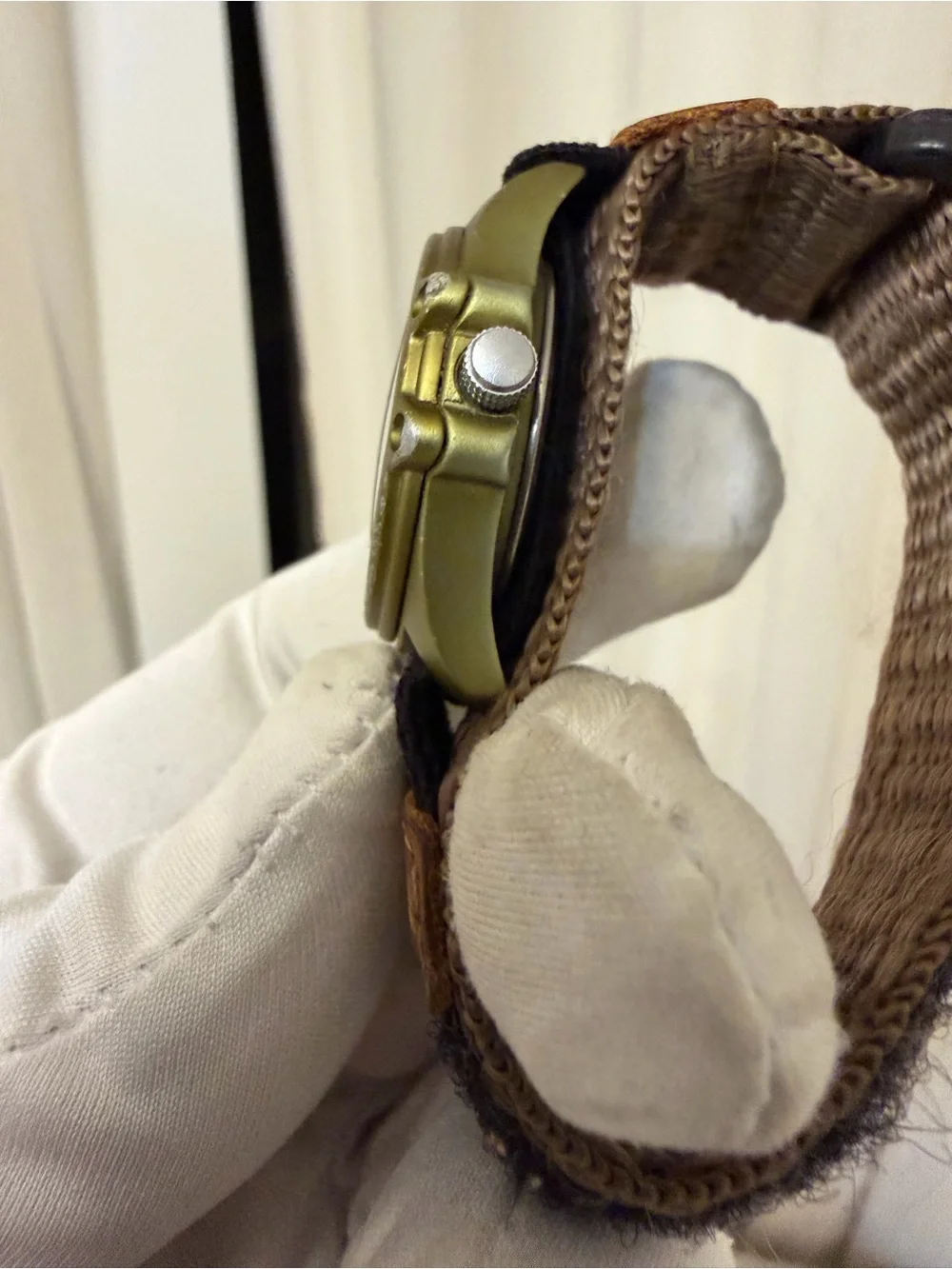 Vintage 1998 Timex Expedition Indiglo WR 50M Quartz Watch Olive Green H9